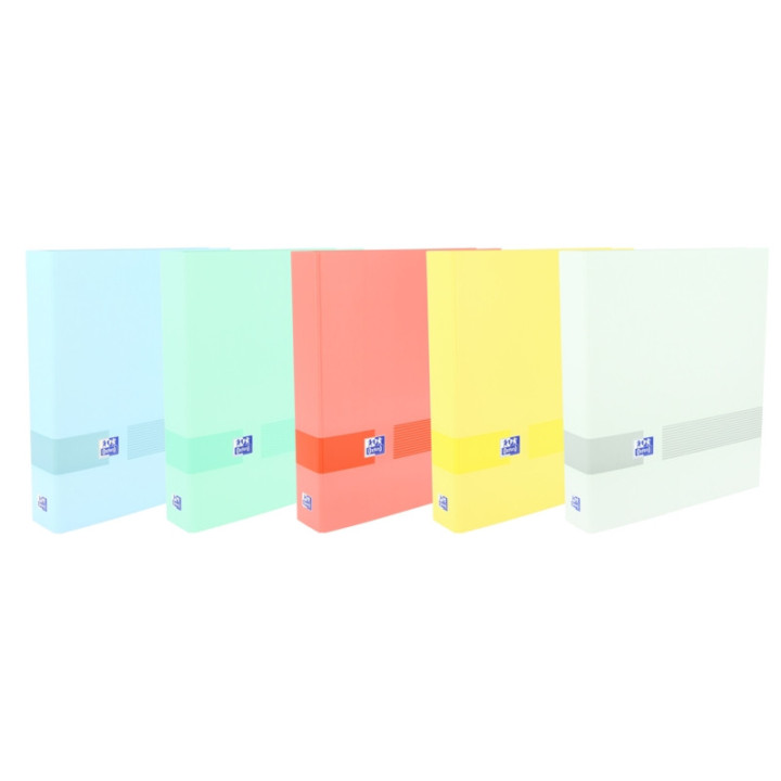 Oxford & You A4+ Carpeta de 4 Anillas D 40mm - Tamaño A4+ - Capacidad para 450 Hojas - Tapa Extradura - Lomo de 60mm - Colores