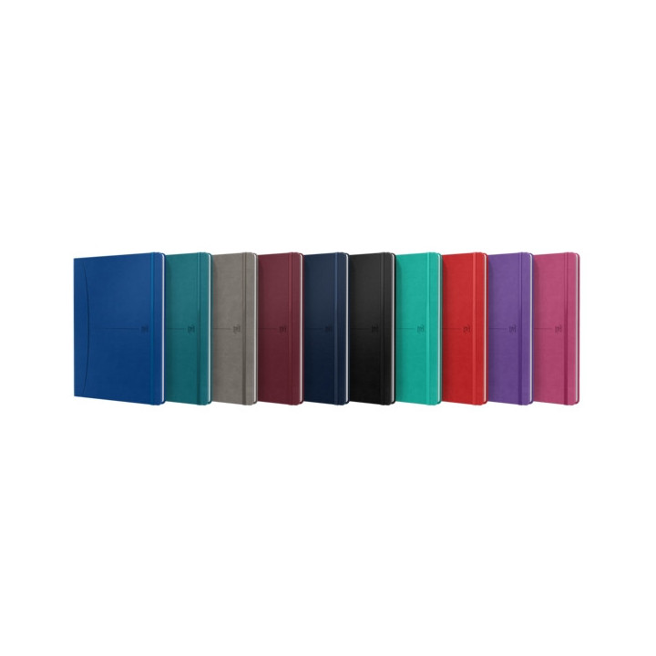 Oxford Signature Cuaderno Cosido Tapa Extradura B5 - 1 Linea - 80 Hojas - Colores Surtidos