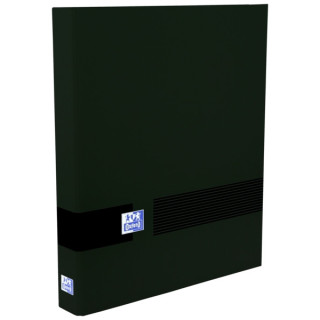 Oxford & You A4+ Carpeta de 4 Anillas D 25mm - Tamaño A4+ - Capacidad para 250 Hojas - Tapa Extradura - Lomo de 40mm - Color N