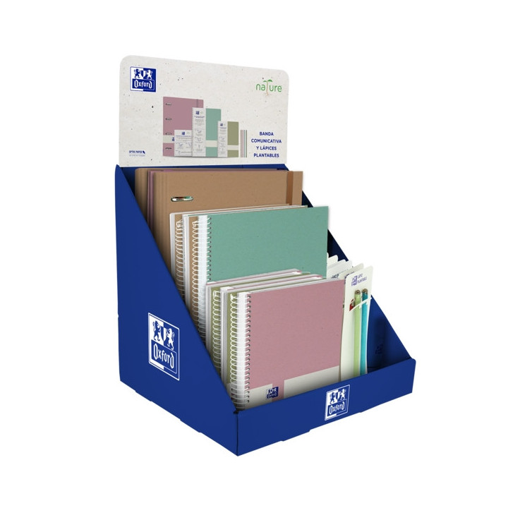 Oxford Nature Expositor Sobremesa Multiproducto - Incluye Europeanbooks y Europeanbinder - Lapices de Colores Incluidos - Dise?