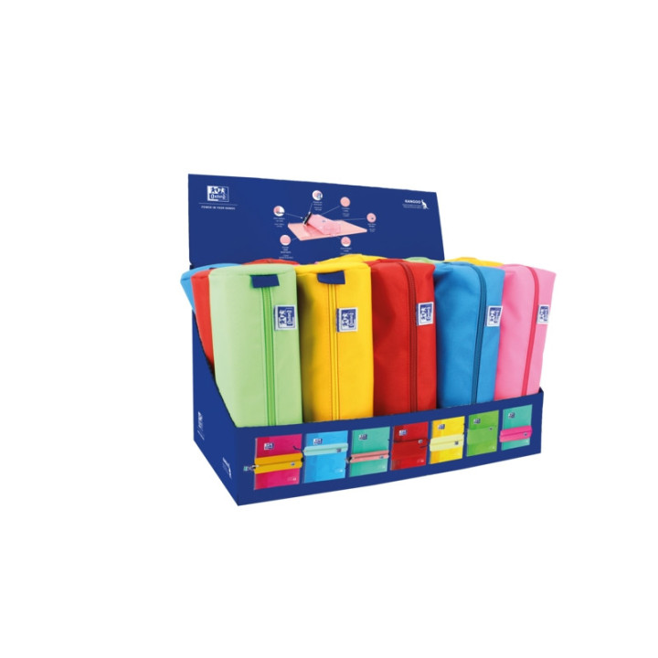 Oxford Kangoo Kids Expositor Rts 15 Unidades - Tamaño Compacto 40x25x24cm - Ideal para Organizar Material Escolar - Diseño At