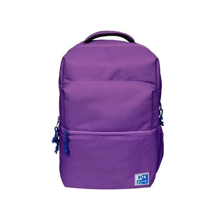Oxford B-Ready Mochila 28L - Tamaño 42x30x15cm - Bolsillo acolchado - Asa Superior - Poliester Reciclado RPET - Color Lila
