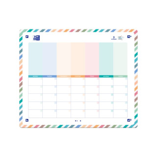 Oxford Planner Magnetico para Nevera - Organiza tu Semana con Facilidad - Incluye Iman para Fijar en la Nevera - Ideal para Pla