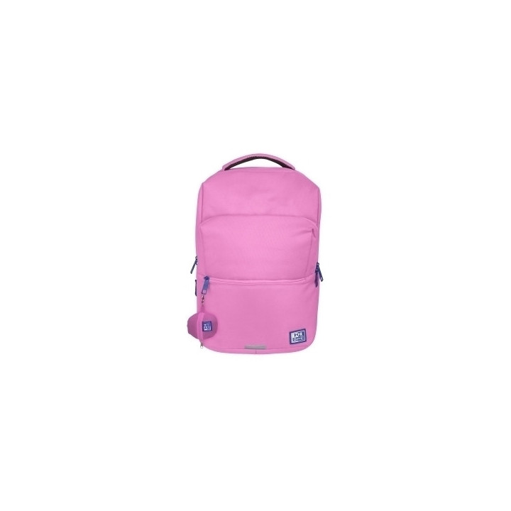 Oxford B-Ready Mochila 28L - Tamaño 42x30x15cm - Bolsillo Acolchado - Asa Superior - Funda para Lluvia - Poliester Reciclado R