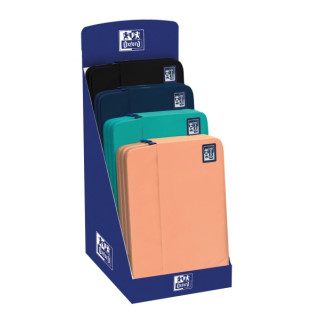 Oxford B-Case Expositor con 10 Fundas para Portatil hasta 16" - Compartimento Acolchado - Bolsillo Exterior con Cremallera - Co