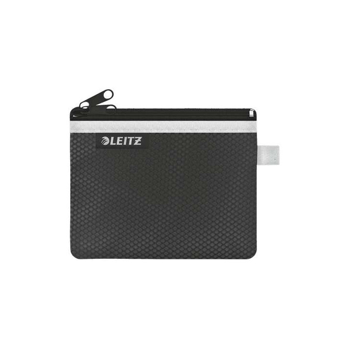 Leitz WOW Bolsa Porta-Todo Pequeña 2 Compartimentos - Tamaño 105x6x140mm - Lavable y Duradera - Cierre de Cremallera - Color