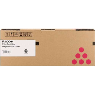 Ricoh Aficio SPC231/SPC232/SPC242/SPC310/ SPC311/SPC312/SPC320/SPC342 Magenta Cartucho de Toner Original - 407636/406481/SPC310