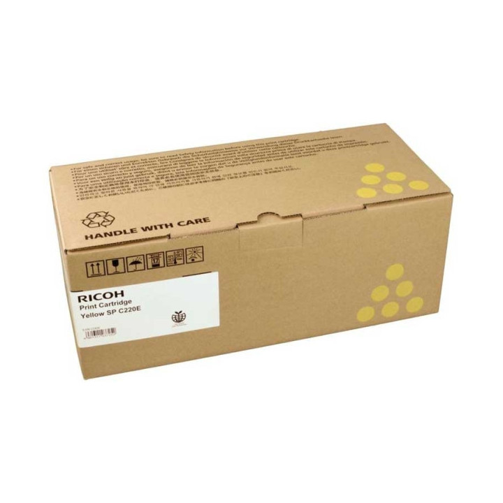 Ricoh SPC220/SPC221/SPC222/SPC240 Amarillo Cartucho de Toner Original - 407643