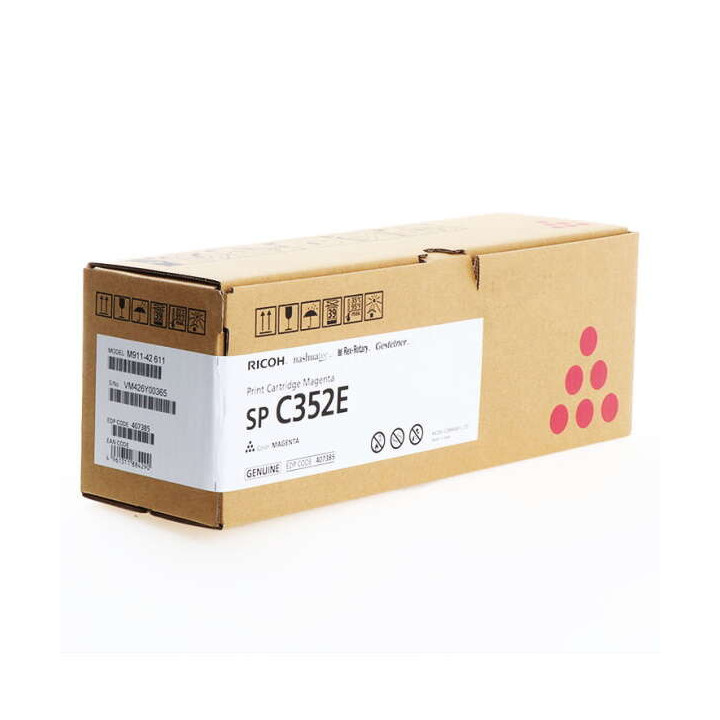Ricoh SP C352E Magenta Cartucho de Toner Original - 408217/SP C352E