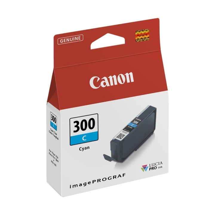 Canon PFI300 Cyan Cartucho de Tinta Original - 4194C001/PFI300C