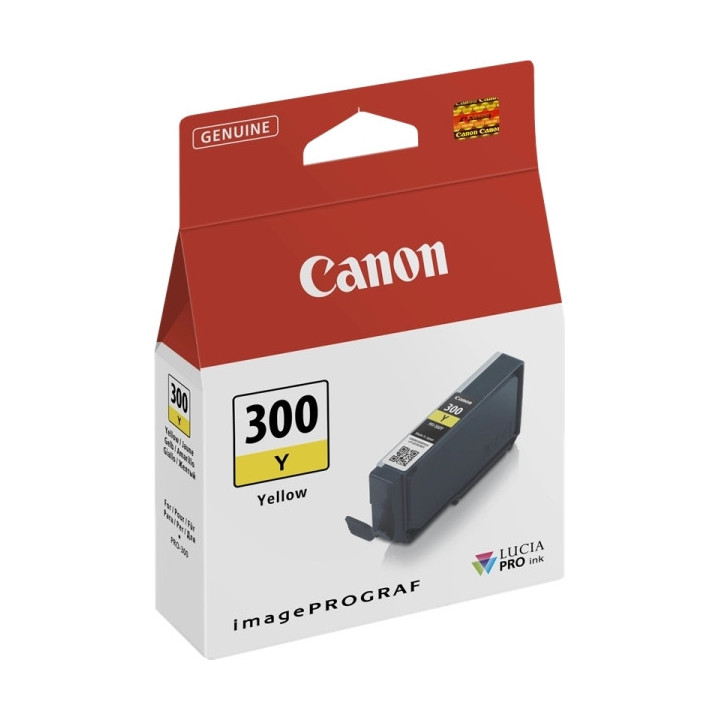 Canon PFI300 Amarillo Cartucho de Tinta Original - 4196C001/PFI300Y