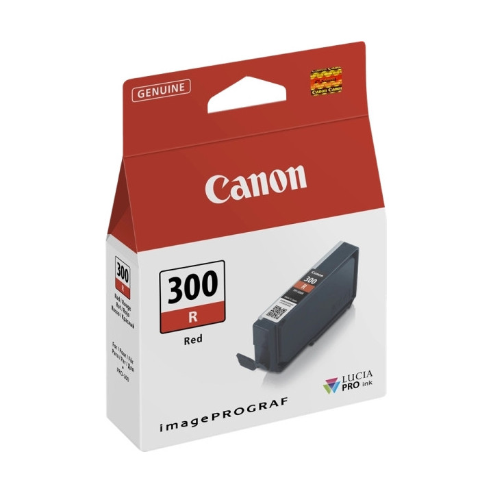 Canon PFI300 Rojo Cartucho de Tinta Original - 4199C001/PFI300R
