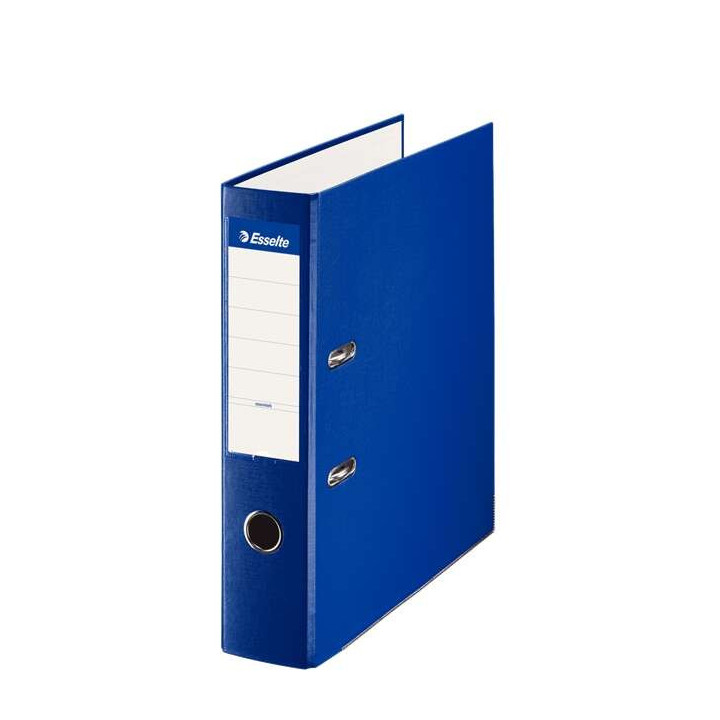Esselte Archivador de Palanca - Formato A4 - Lomo 75mm - Capacidad para 500 Hojas - Color Azul