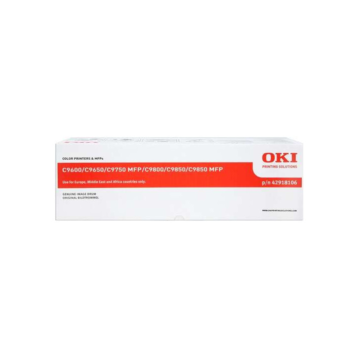 OKI C9600/C9650/C9655/C9800/C9850 Magenta Tambor de Imagen Original - 42918106