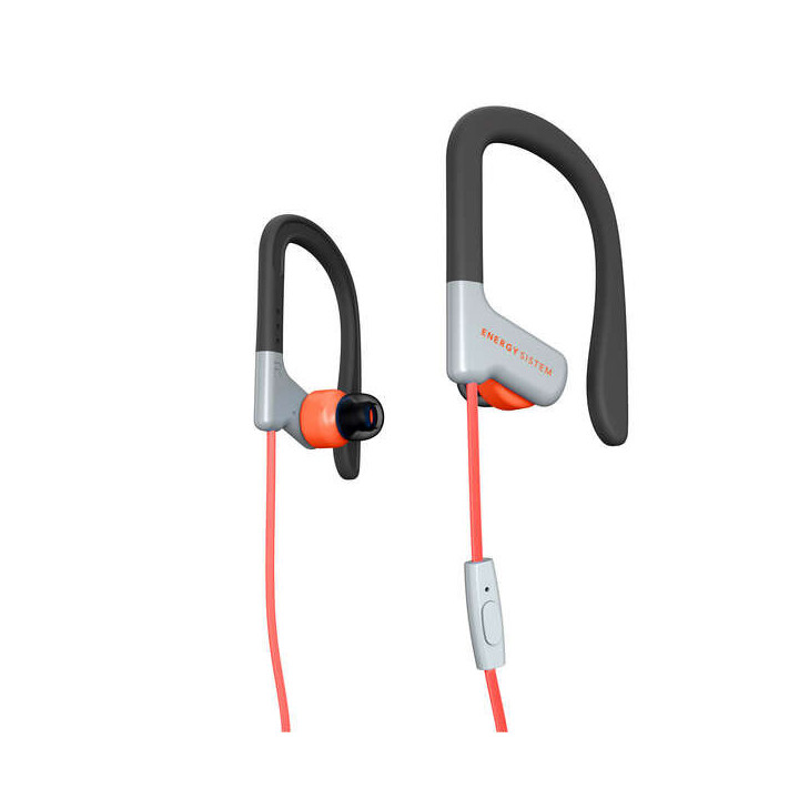 Energy Sistem Auriculares Sport 1 Microfono - Ajuste Seguro - Resistente al Sudor - Control de Conversacion - Microfono - Color