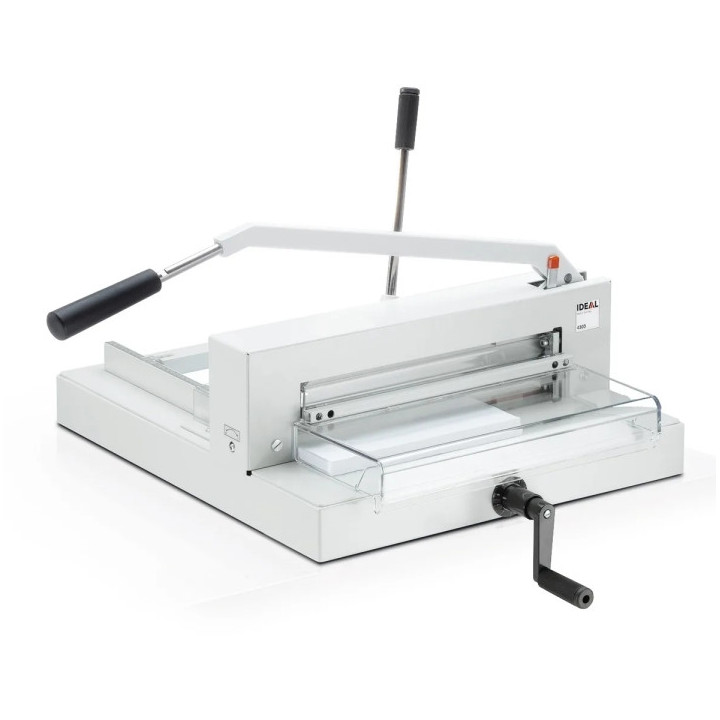 DHP IDEAL 4305 Guillotina para Gruesos de Palanca con Capacidad hasta 500 Hojas (70 g/m²) - Hoja de Acero Aleman - Palanca con