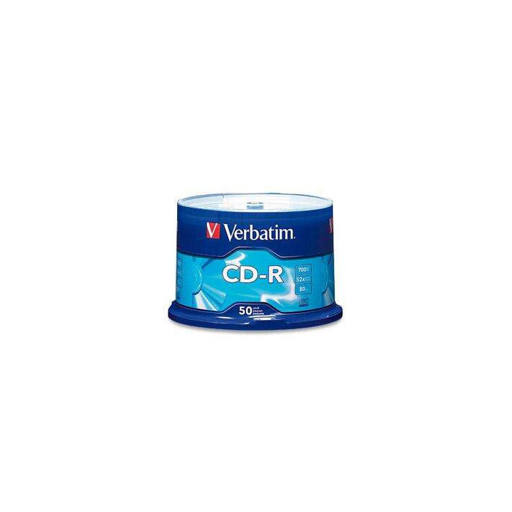 Verbatim CD-R 52x 700MB (Tarrina 50 Uds)