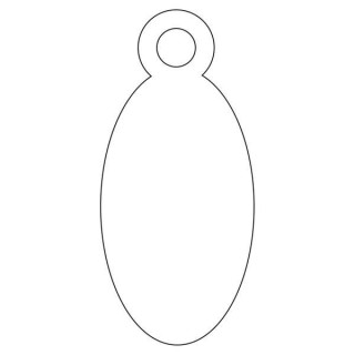 Apli Etiquetas Colgantes Blancas 11 x 24mm 1.000 U.