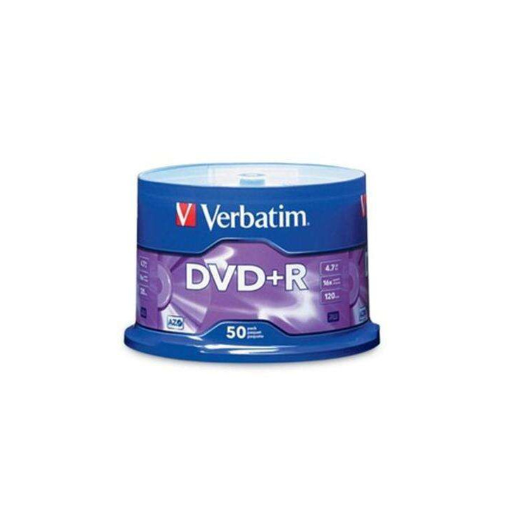 Verbatim DVD+R 16x 4.7GB (Tarrina 50 Uds)