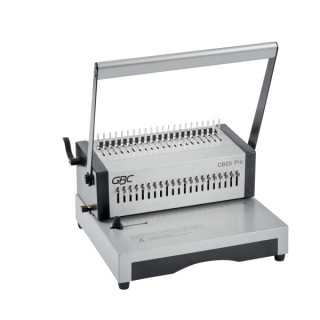 GBC CombBind CB25 Pro Encuadernadora Manual de Canutillo - Encuaderna hasta 500 Hojas A4 - Puede Perforar hasta 25 Hojas - Rapi