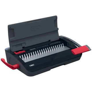 GBC CombBind CB12 Encuadernadora Manual de Canutillo - Encuaderna hasta 165 Hojas A4 - Puede Perforar hasta 14 Hojas - Rapida y