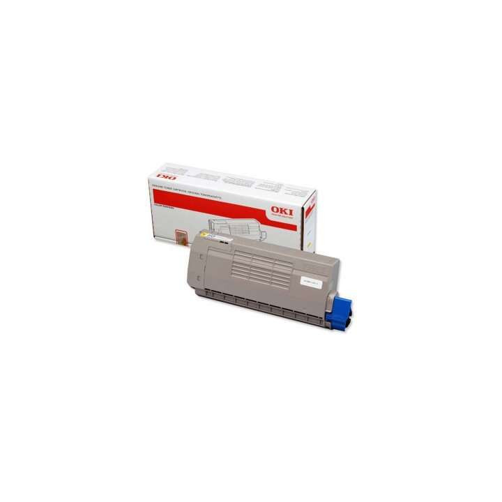 OKI C710/C711 Amarillo Cartucho de Toner Original - 44318605