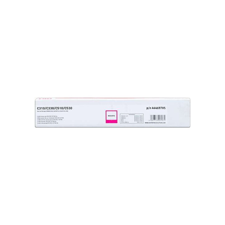 OKI C310/C510/MC351/MC361 Magenta Cartucho de Toner Original - 44469705