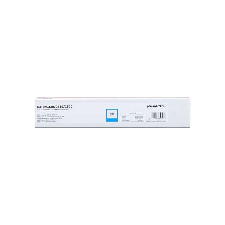 OKI C310/C510/MC351/MC361 Cyan Cartucho de Toner Original - 44469706