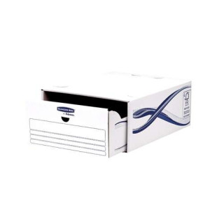 Fellowes Bankers Box Basic Pack de 5 Cajones Archivadores - Carton Reciclado Certificacion FSC
