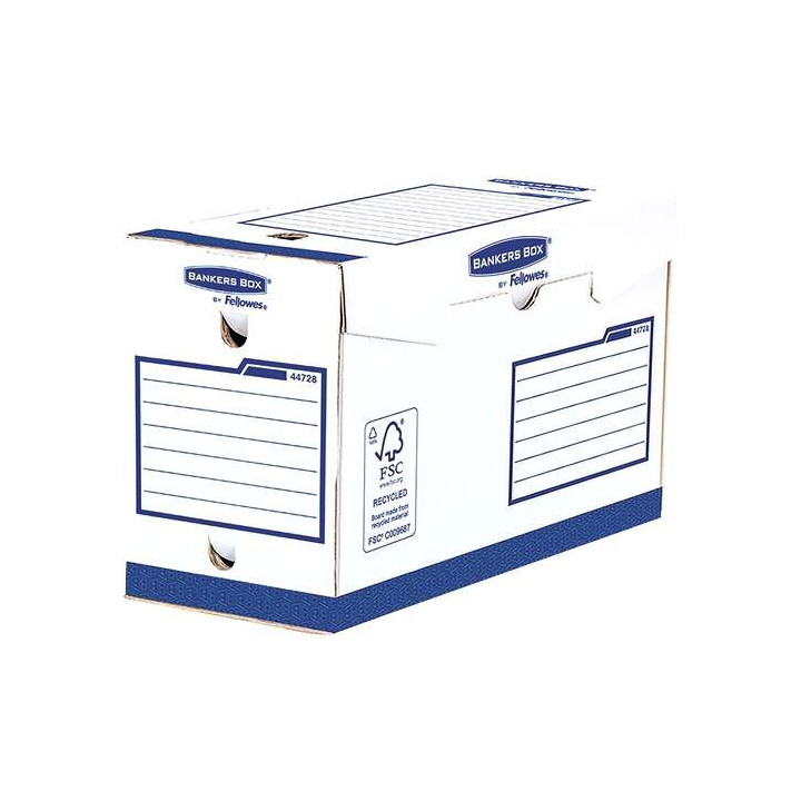 Fellowes Bankers Box Basic Pack de 20 Cajas de Archivo Definitivo A4+ 150mm - Extra Resistente - Montaje Manual - Carton Recicl