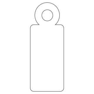 Apli Etiquetas Colgantes Blancas 9 x 24mm 1.000 U.