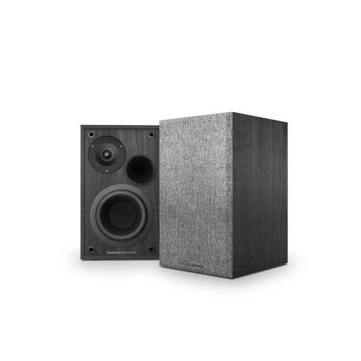 Energy Sistem Studio Monitor 2 Altavoces Bluetooth Activos de Estanteria - Entrada Doble RCA - Color Negro