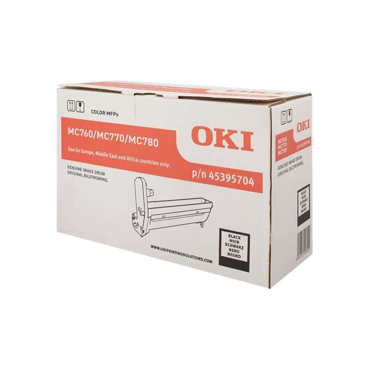 OKI MC760/MC770/MC780 Negro Tambor de Imagen Original - 45395704