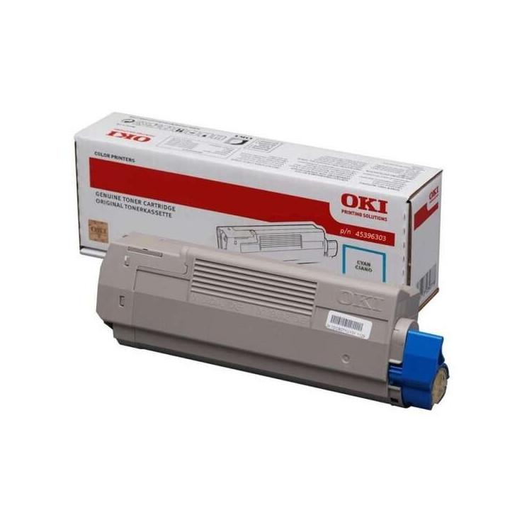 OKI MC760/MC770/MC780 Cyan Cartucho de Toner Original - 45396303