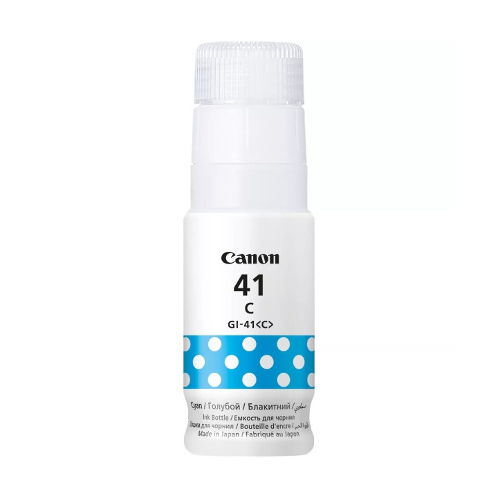 Canon GI41 Cyan Botella de Tinta Original - GI41C/4543C001