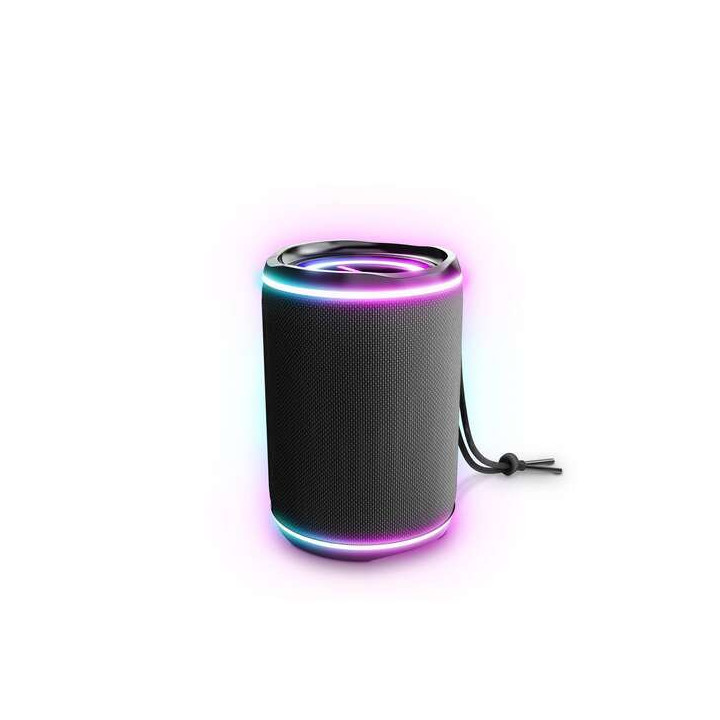 Energy Sistem Urban Box Supernova Altavoz 16W - TWS - Bluetooth 5.1 - Iluminacion RGB - USB/MicroSD - Color Negro