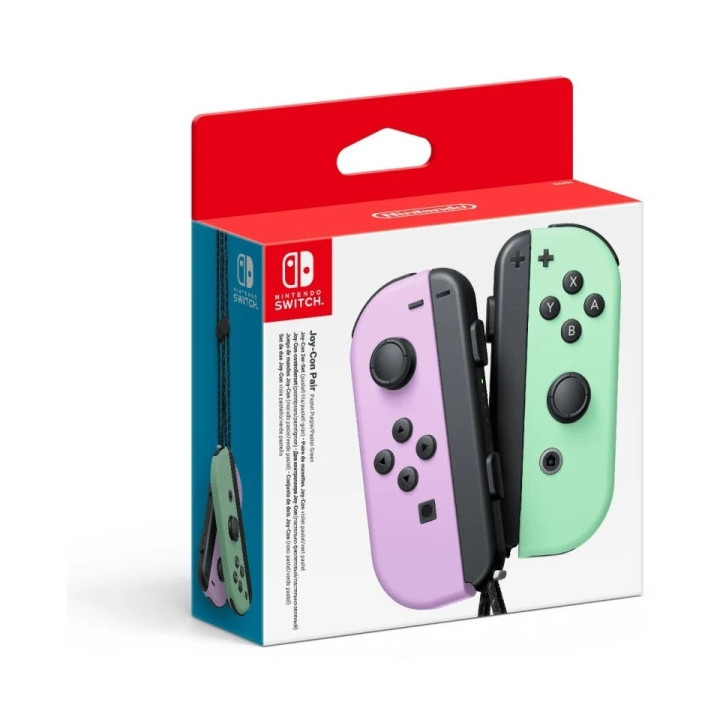 Nintendo Joy-Con Set 2 Mandos Joy-Con Inalambricos Izquierda/Derecha - Color Morado y Verde