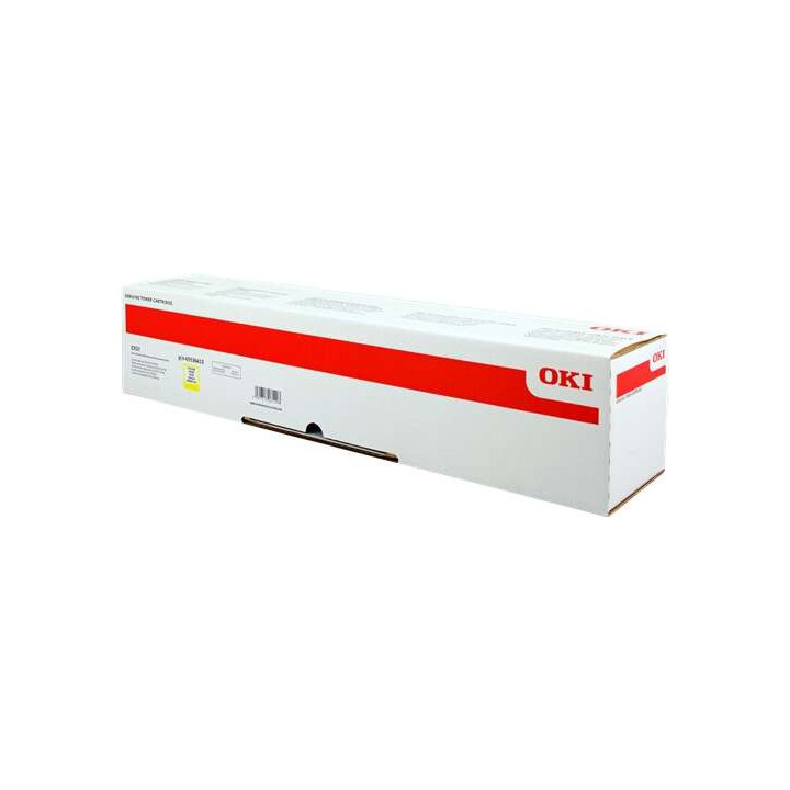 OKI C911/C931 Amarillo Cartucho de Toner Original - 45536413