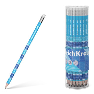 Erichkrause 2x2 Lapiz de Grafito HB con Goma de Borrar - Madera Seleccionada - Decorado con las Tablas de Multiplicar - Facil A