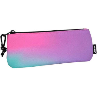 Milan Sunset Estuche Pequeño Plano Rectangular - Tejido Resistente a las Roturas y Rasgaduras - Medidas 23x9x1.3cm - Color Ros