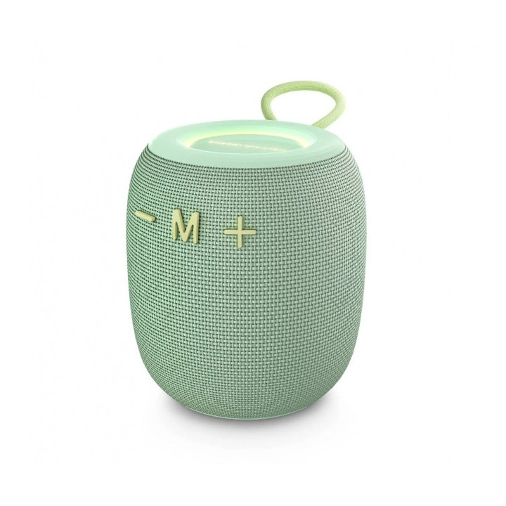 Energy Sistem Bloom Altavoz Bluetooth - 18h de Bateria - Luces LED - Tecnologia True Wireless Stereo - IPX6 - Color Verde