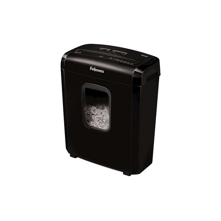 Fellowes 6M Destructora de Papel Manual Minicorte - Destruye hasta 6 Hojas - 13L