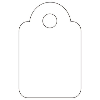 Apli Etiquetas Colgantes Blancas 13 x 20mm 1.000 U.