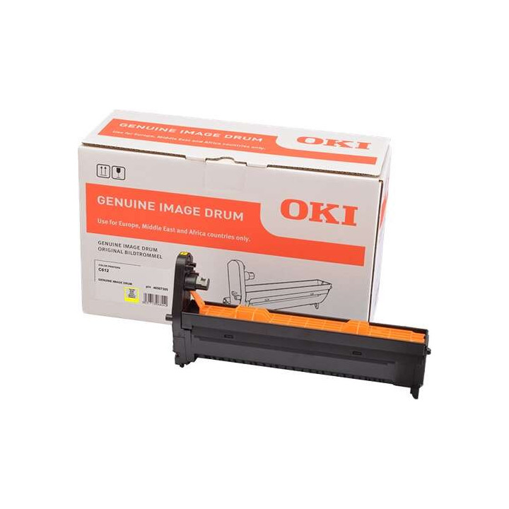 OKI C612 Amarillo Tambor de Imagen Original - 46507305 (Drum)