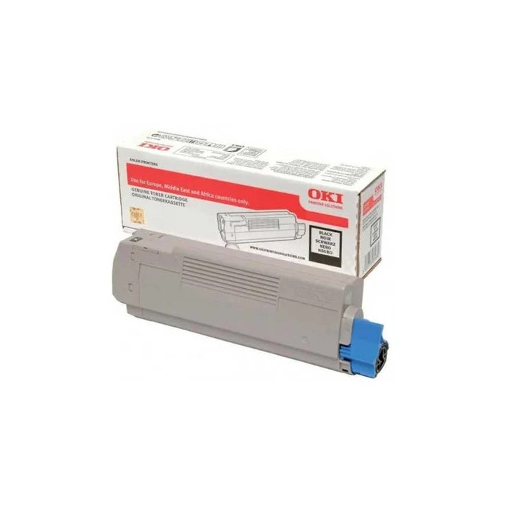 OKI C712 Negro Cartucho de Toner Original - 46507616