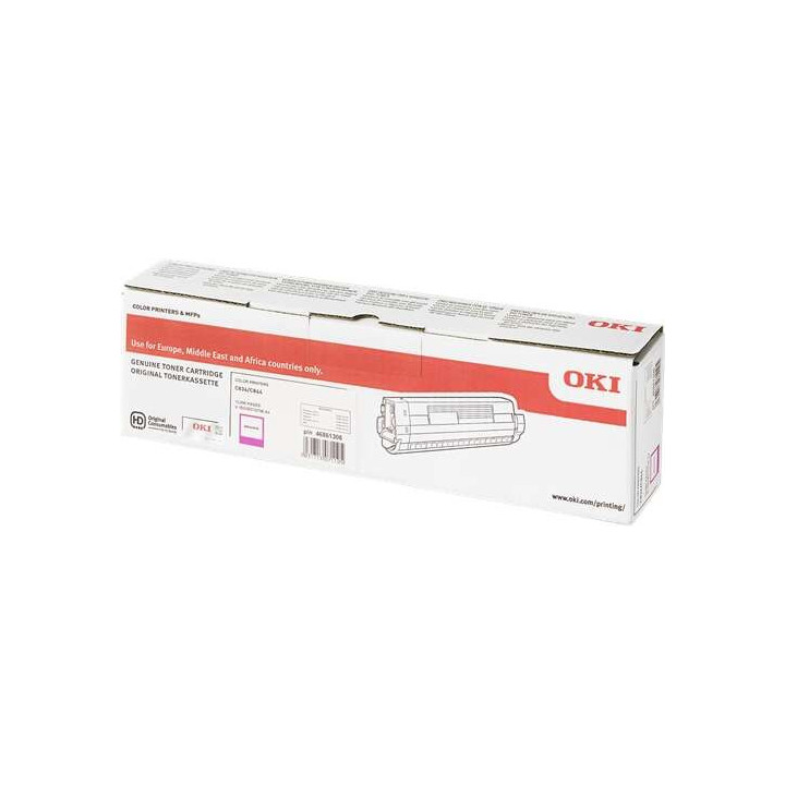 OKI C834/C844 Magenta Cartucho de Toner Original - 46861306