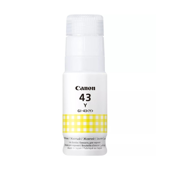 Canon GI43 Amarillo Botella de Tinta Original - GI43Y/4689C001