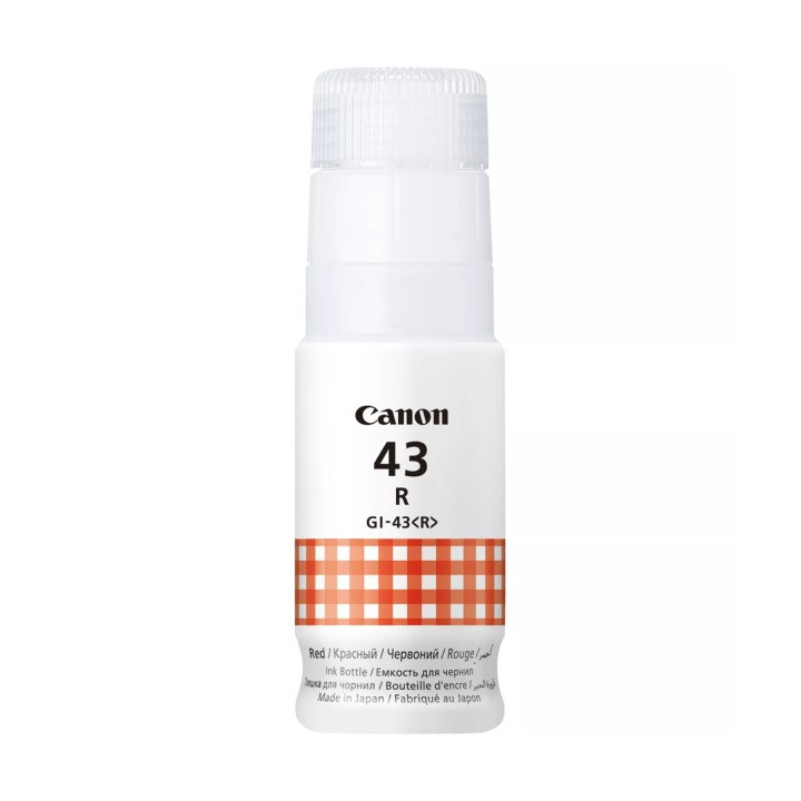 Canon GI43 Rojo Botella de Tinta Original - GI43R/4716C001