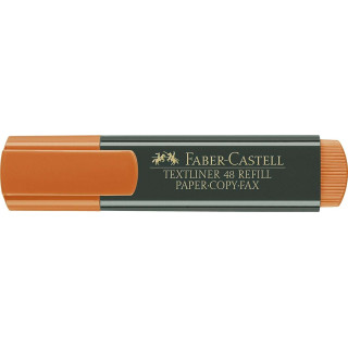 Faber-Castell Rotulador Marcador Fluorescente Textliner 48 - Punta Biselada - Trazo entre 1.2mm y 5mm - Tinta con Base de Agua