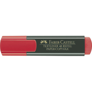 Faber-Castell Rotulador Marcador Fluorescente Textliner 48 - Punta Biselada - Trazo entre 1.2mm y 5mm - Tinta con Base de Agua